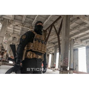 Плитоносец Stich Defense mod.3 (с быстросбросом FAST DROP, сетка, прямые плечи) [STICH PROFI]